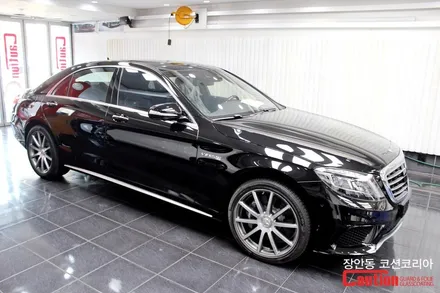 벤츠 S63 AMG 카스킨, 전체랩핑으로 더 우아하게 - 코션 코리아 / 동대문,광진구,중랑구