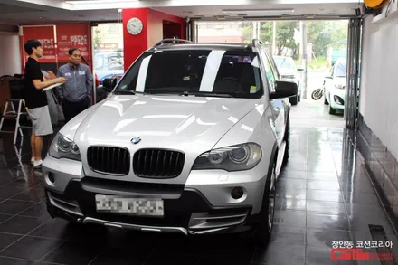 BMW X5 루프스킨 시공 - 장안동 코션 / 동대문,광진구,중랑구