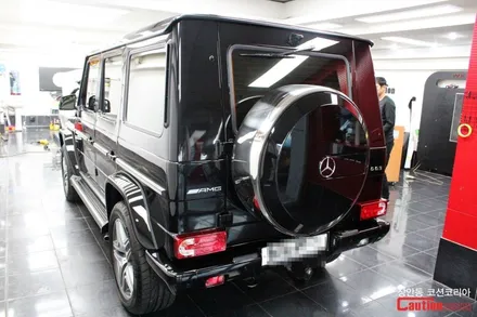 벤츠 G 63 AMG(G바겐, 지바겐) 튜닝 전체랩핑 시공 - 장안동 코션 / 동대문,광진구,중랑구
