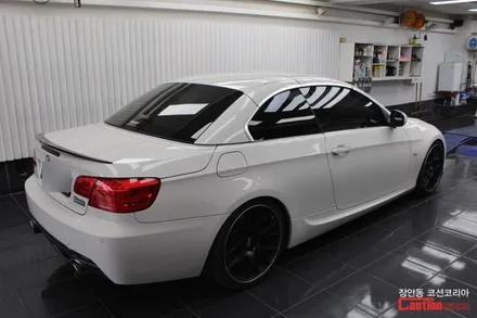BMW 3시리즈 E93, 330i 컨버터블 자동차 루프스킨 - 장안동 코션 / 동대문,광진구,중랑구