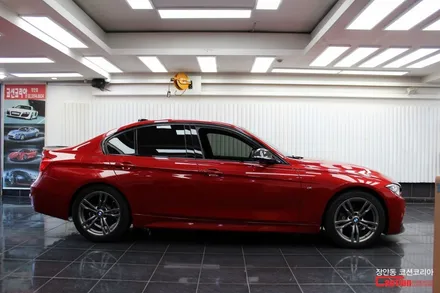 반무광 랩핑의 매력에 빠져보자! BMW 320d 사틴그레이 전체랩핑 / 동대문,광진구,중랑구