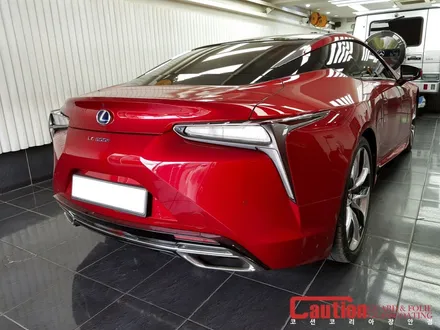 렉서스 LC500h  럭셔리 쿠페 전체PPF 작업 : 코션가드 / 동대문,광진구,중랑구