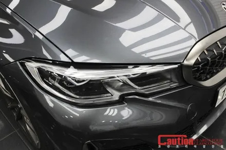 BMW M340i 보닛 후드와 라이트, 사이드미러 프리미엄쉴드 PPF / 동대문,광진구,중랑구