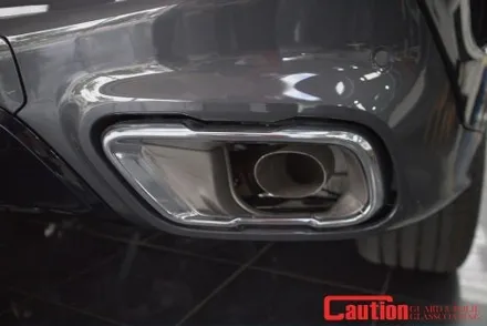 BMW X6 부분크롬죽이기 (그릴, 머플러팁, 디퓨저) 블랙랩핑 / 동대문,광진구,중랑구