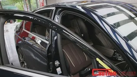 BMW 530i 윈도우몰딩 + 프론트그릴 크롬지우기 / 동대문,광진구,중랑구