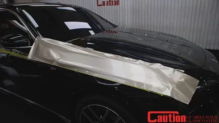 BMW 740i 샴페인골드 상단랩핑으로 만든 투톤룩 / 동대문,광진구,중랑구