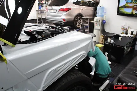 벤츠 G 63 AMG(G바겐, 지바겐) 튜닝 전체랩핑 시공 - 장안동 코션 / 동대문,광진구,중랑구