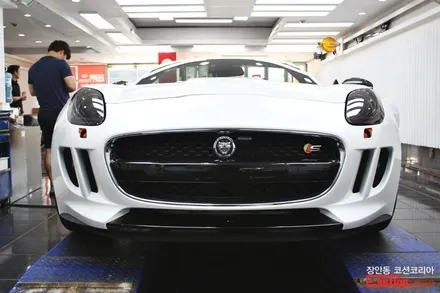재규어 F-Type S : F-타입 S 컨버터블 전체랩핑 - 장안동카스킨 코션 / 동대문,광진구,중랑구