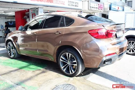 BMW X6 M50d 카스킨 전체랩핑 - 장안동 코션 / 동대문,광진구,중랑구