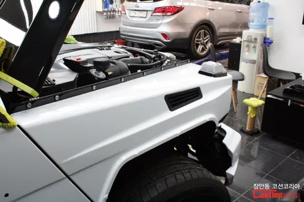 벤츠 G 63 AMG(G바겐, 지바겐) 튜닝 전체랩핑 시공 - 장안동 코션 / 동대문,광진구,중랑구