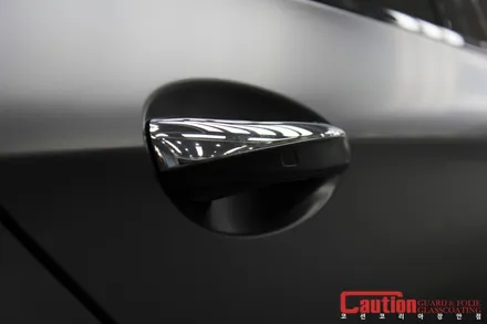 벤츠 E43 AMG 사틴다크 전체랩핑 / 동대문,광진구,중랑구