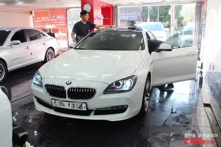 BMW 640d 라이트필름 & 루프스킨 - 장안동 코션 / 동대문,광진구,중랑구