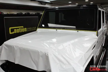 벤츠 G 63 AMG(G바겐, 지바겐) 튜닝 전체랩핑 시공 - 장안동 코션 / 동대문,광진구,중랑구