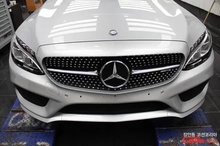 벤츠 C43 AMG 자동차보호필름 PPF 시공 - 장안동 코션 / 동대문,광진구,중랑구