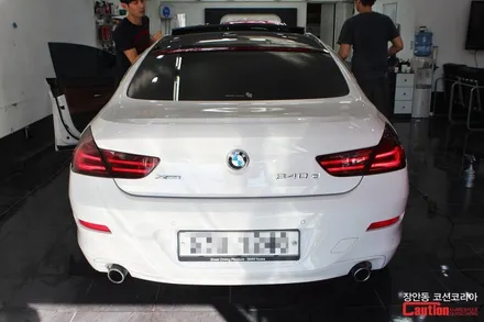 BMW 640d 라이트필름 & 루프스킨 - 장안동 코션 / 동대문,광진구,중랑구