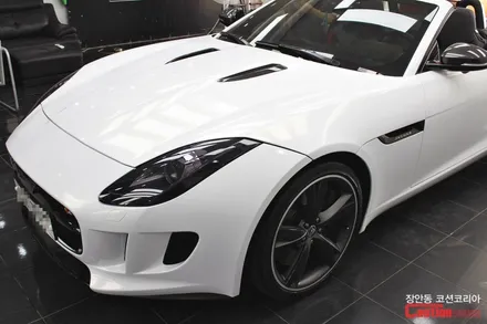 재규어 F-Type S : F-타입 S 컨버터블 전체랩핑 - 장안동카스킨 코션 / 동대문,광진구,중랑구