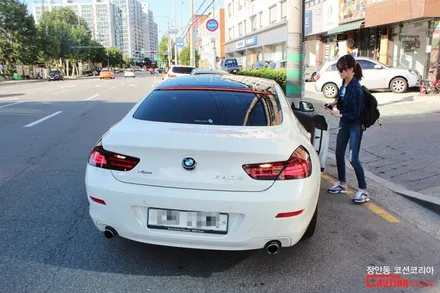 BMW 640d 라이트필름 & 루프스킨 - 장안동 코션 / 동대문,광진구,중랑구
