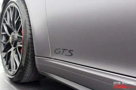 포르쉐 911 타르가 GTS 카스킨 : 사틴그레이 전체랩핑 - 장안동 코션 / 동대문,광진구,중랑구