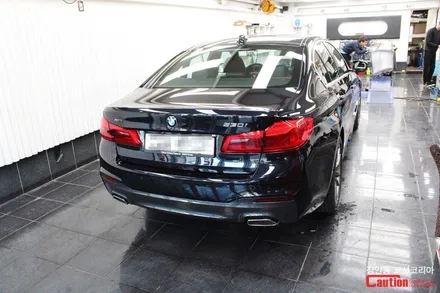 BMW 530i 자동차보호필름 PPF 생활보호패키지 시공 - 장안동 코션 / 동대문,광진구,중랑구
