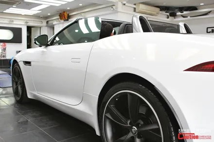재규어 F-Type S : F-타입 S 컨버터블 전체랩핑 - 장안동카스킨 코션 / 동대문,광진구,중랑구