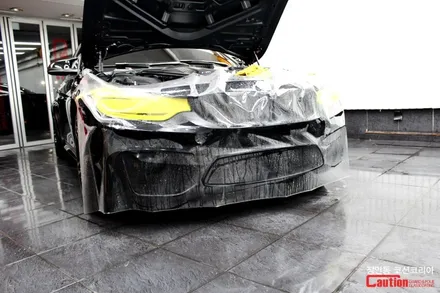 BMW M3 앞범퍼 PPF 시공 - 장안동 코션 / 동대문,광진구,중랑구