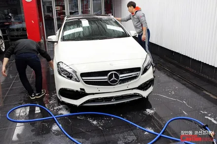 벤츠 A 45 AMG 루프스킨 & PPF - 장안동 코션 / 동대문,광진구,중랑구