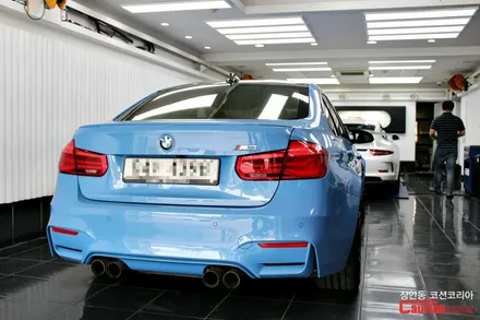 BMW M3 자동차보호필름 PPF 생활보호패키지 - 장안동 코션 / 동대문,광진구,중랑구