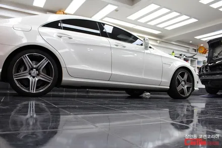 벤츠 CLS63AMG 자동차보호필름 PPF 생활보호패키지 시공! - 장안동 코션 / 동대문,광진구,중랑구