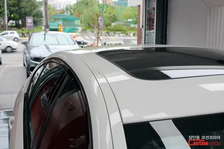 장안동 루프스킨 장인!! BMW 520d 자동차 루프스킨 시공, 파노라마 선루프 튜닝 / 동대문,광진구,중랑구