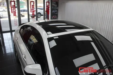 BMW 640d 루프스킨 시공으로 알아보는 탑폴리에 필름 면 비교 / 동대문,광진구,중랑구