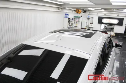 BMW 6GT 루프스킨과 사이드데칼을 한번에! 성동구 랩핑, 데칼 전문 샵 코션! / 동대문,광진구,중랑구