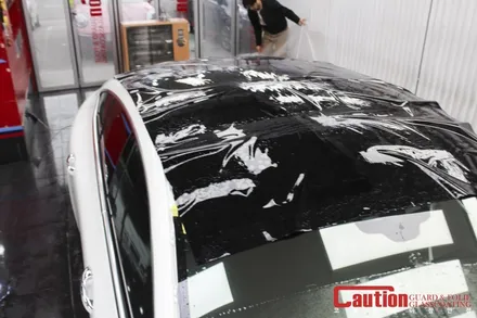AMG GT43 탑폴리에 루프스킨 / 사이드미러 랩핑 / 동대문,광진구,중랑구