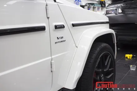 벤츠 G63 AMG 본넷/범퍼/그릴/휠커버 PPF / 동대문,광진구,중랑구