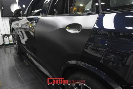 강북 사틴블랙 랩핑은 에이버리 SWF : BMW X5 전체 풀시공 / 동대문,광진구,중랑구