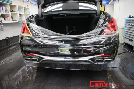 벤츠 AMG S63 후범퍼 PPF 보험처리로 복원 / 동대문,광진구,중랑구