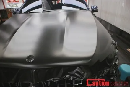 벤츠GLE450쿠페 사틴블랙 전체랩핑으로 세련되게 / 동대문,광진구,중랑구
