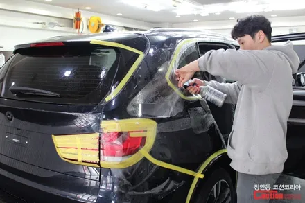 BMW X5 M50d 자동차보호필름 PPF 풀시공 : 장안동 코션 / 동대문,광진구,중랑구