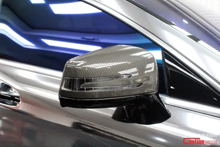 벤츠 CLS 63 AMG 카스킨, 실버크롬랩핑 - 장안동 코션 / 동대문,광진구,중랑구