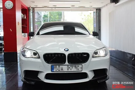 BMW 535d 루프스킨 시공, 뛰어난 내구성과 선명한 광택을 자랑하는 KPMF 탑폴리에 ! - 장안동 코션 / 동대문,광진구,중랑구