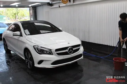 벤츠 CLA250 자동차보호필름 PPF 시공 - 장안동 코션 / 동대문,광진구,중랑구