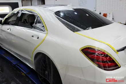 벤츠 S63 AMG 자동차보호필름 PPF 풀시공 ! / 동대문,광진구,중랑구