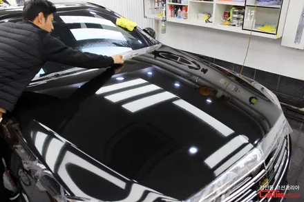 돌빵, 스크래치, 문콕 예방엔 역시 PPF필름만한게 없지 !! 벤츠 S63 AMG 자동차 보호필름 PPF 풀시공 / 동대문,광진구,중랑구