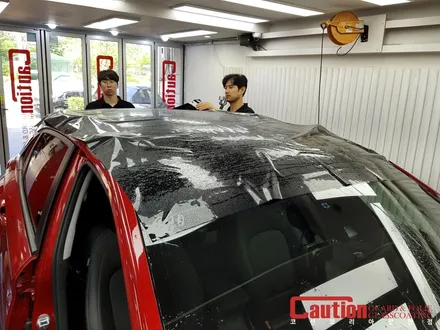 코나 루프스킨 A필러까지! / 동대문,광진구,중랑구