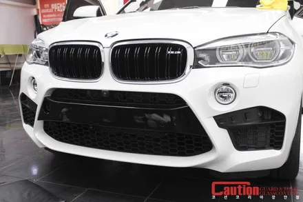 BMW X6 탑폴리에 루프스킨과 범퍼 부분랩핑 / 동대문,광진구,중랑구