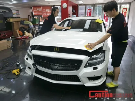 CLS350 무광블랙으로 분위기를 갈아입어라 / 동대문,광진구,중랑구