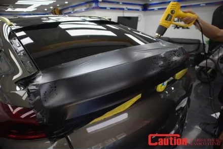 BMW X6 사틴블랙 전체랩핑 & 크롬죽이기 / 동대문,광진구,중랑구