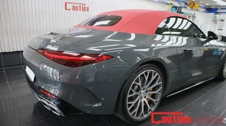 벤츠 SL63 AMG 전체 PPF & 포인트 카본랩핑은 코션코리아 / 동대문,광진구,중랑구