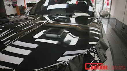 BMW 740i 완벽함을 만들어주는 한 끗 디테일, 고광택 블랙 듀오톤 랩핑 / 동대문,광진구,중랑구