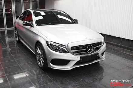 벤츠 C 43 AMG 코션가드 PPF 풀시공 / 동대문,광진구,중랑구