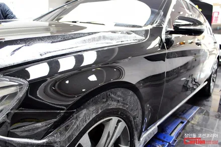 벤츠 S400 자동차보호필름 PPF 시공 : 장안동 코션 / 동대문,광진구,중랑구